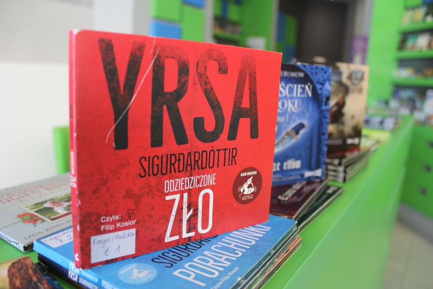 Wystawka trzech audiobooków