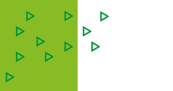 zielone trójkąty na biało-zielonym tle