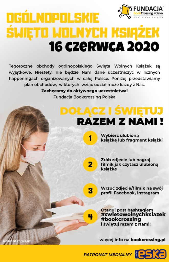 plakat promujący Święto Wolnych Książek