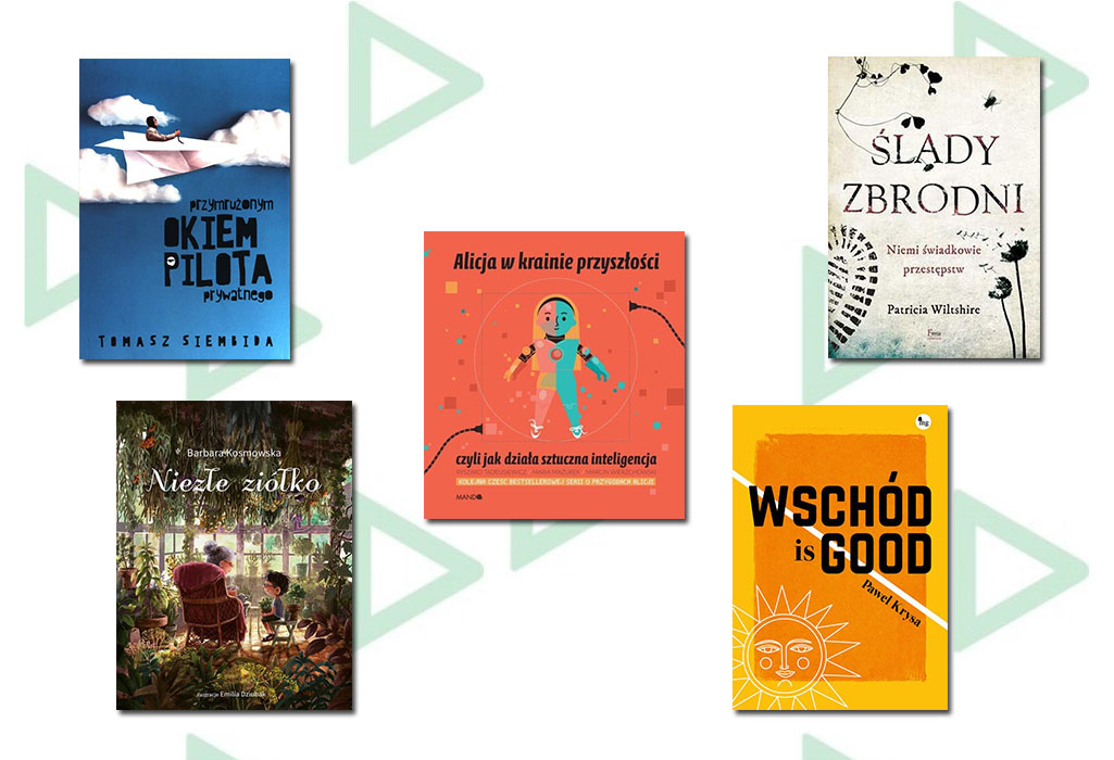 okładki nowości książkowych z 8 czerwca 2020