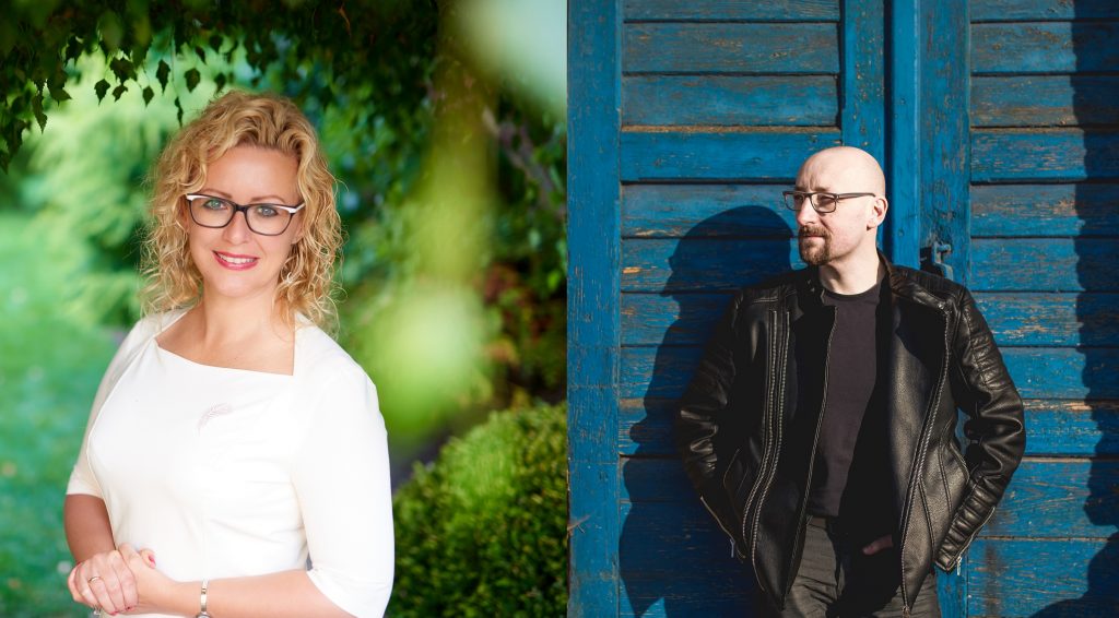 Sylwia Trojanowska i Marek Stelar
