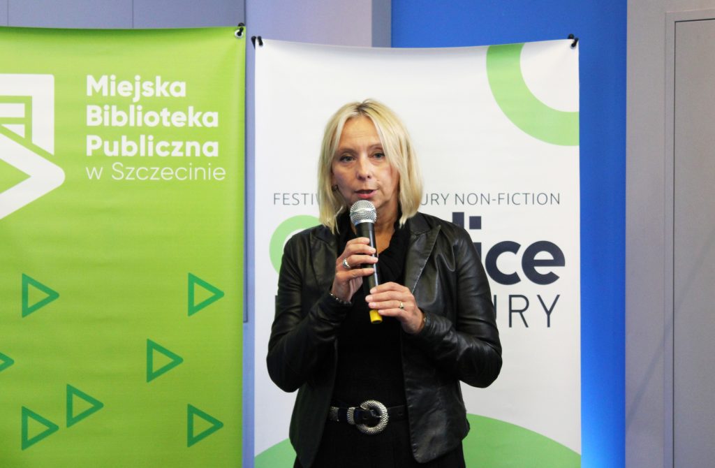 Agata Stankiewicz, zastępczyni dyrektora Miejskiej Biblioteki Publicznej w Szczecinie