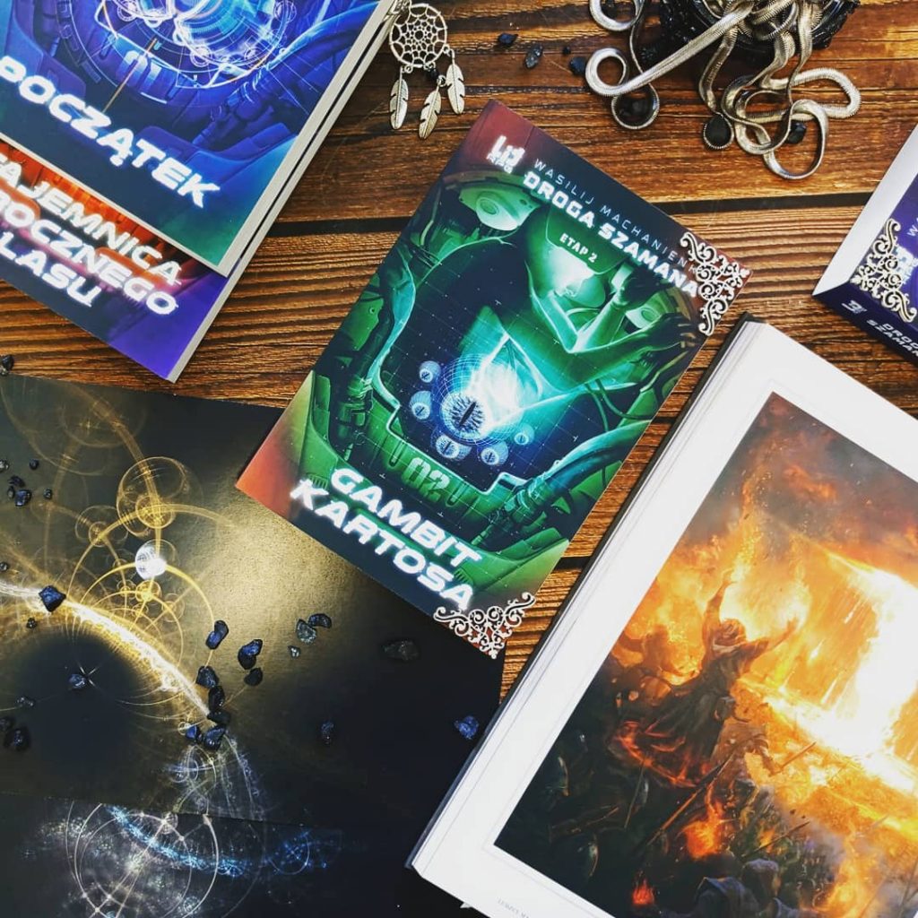 kompozycja książkowa