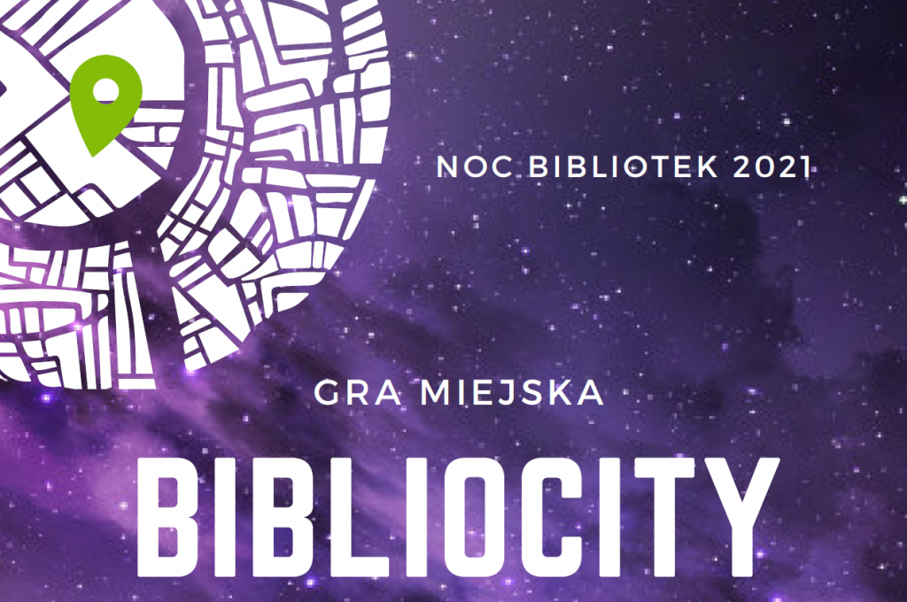 noc bibliotek 2021, gra miejska, bibliocity