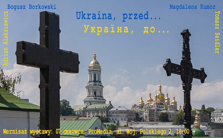Plakat wystawy "Ukraina, przed..."