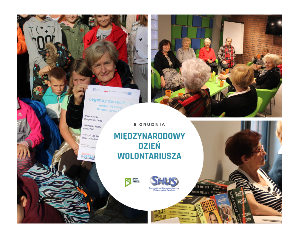 Grafika z okazji międzynarodowego dnia wolontariusza