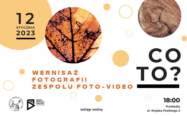 Plakat wernisażu Co to?