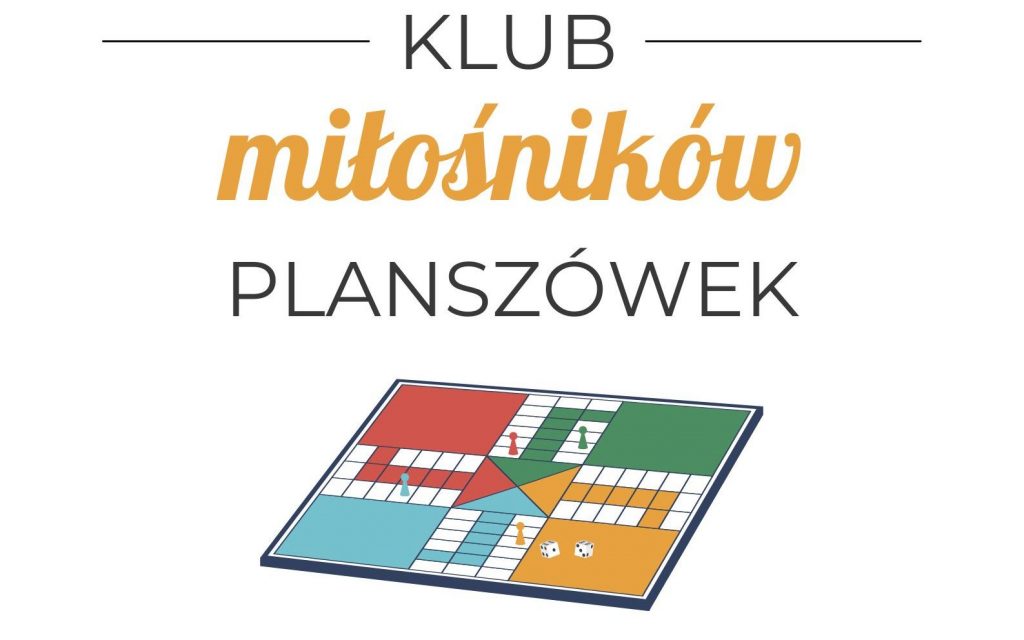 Plakat klub miłośników planszówek